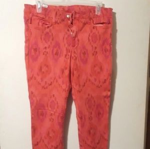 Funky print jeans 30w